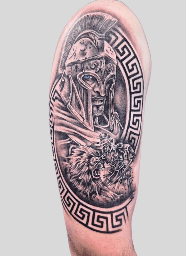 Gladiator Tattoo Photograph