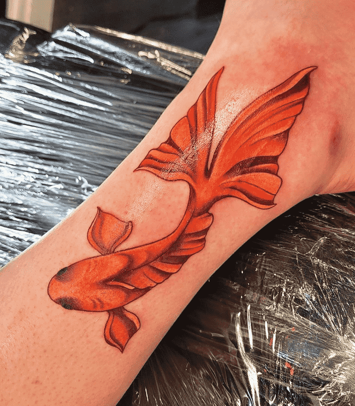 Goldfish Tattoo Photograph