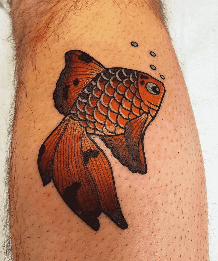 Goldfish Tattoo Photograph