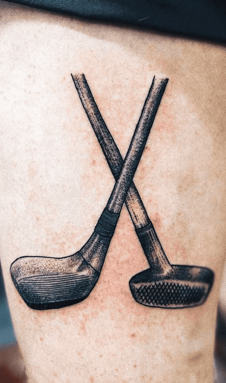 Golf Tattoo Photo