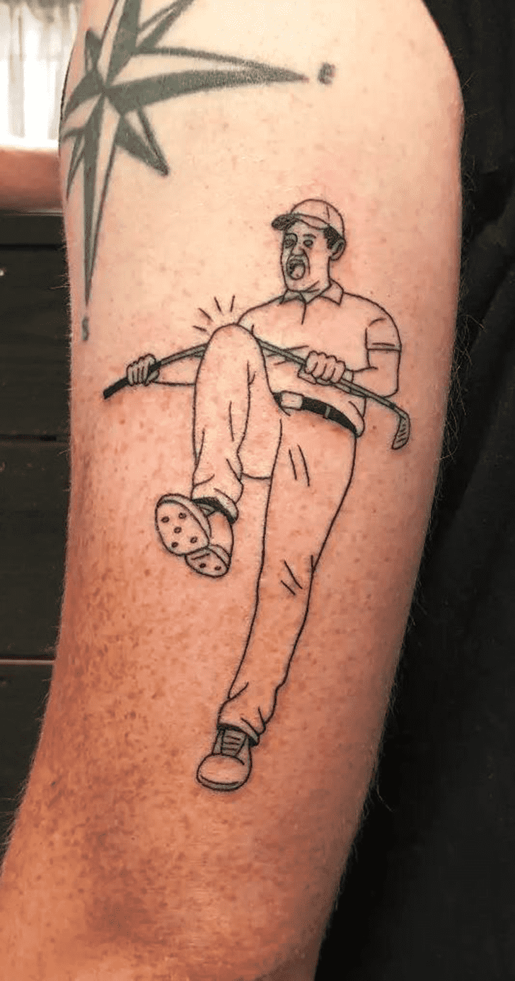 Golf Tattoo Picture