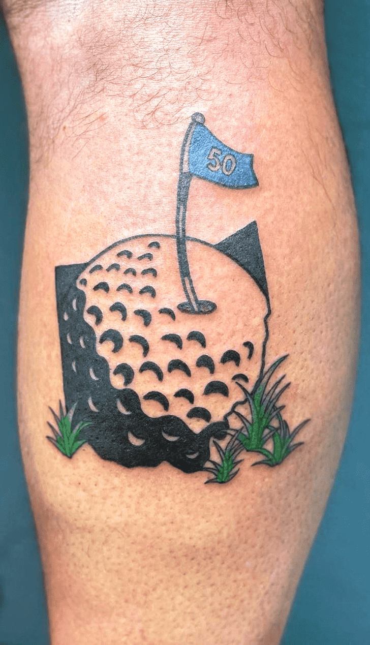 Golf Tattoo Figure