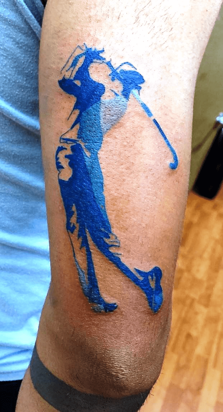 Golf Tattoo Photograph