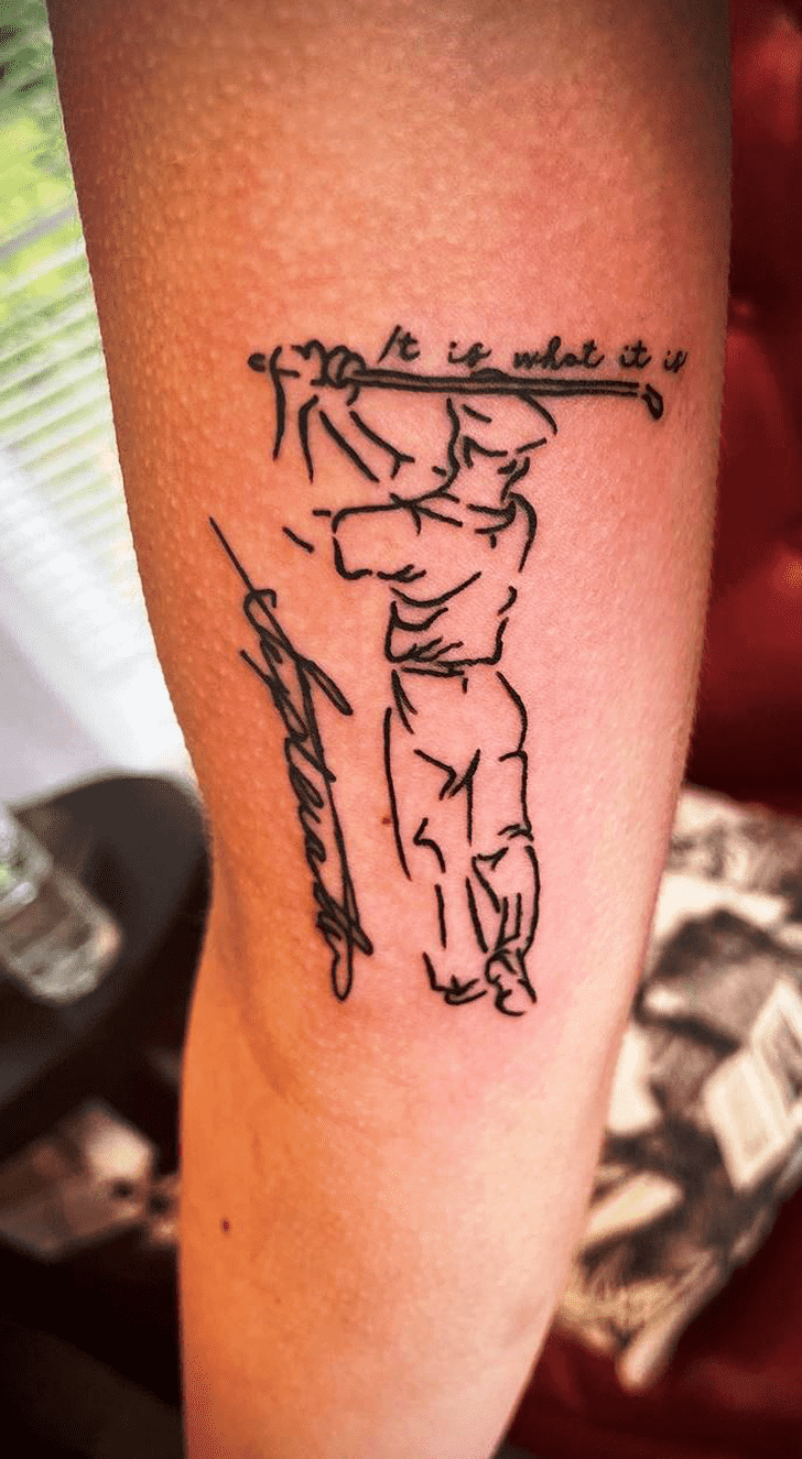 Golf Tattoo Ink