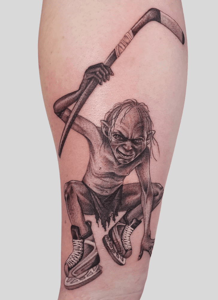 Gollum Tattoo Design Image