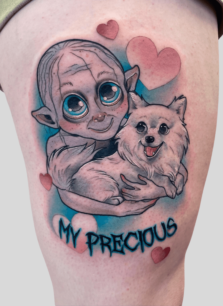 Gollum Tattoo Ink