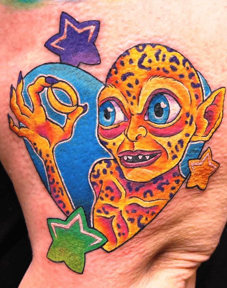 Gollum Tattoo Snapshot