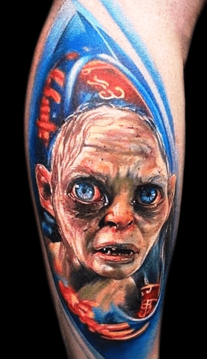 Gollum Tattoo Photo