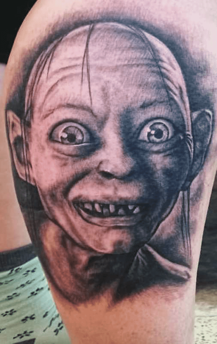 Gollum Tattoo Shot