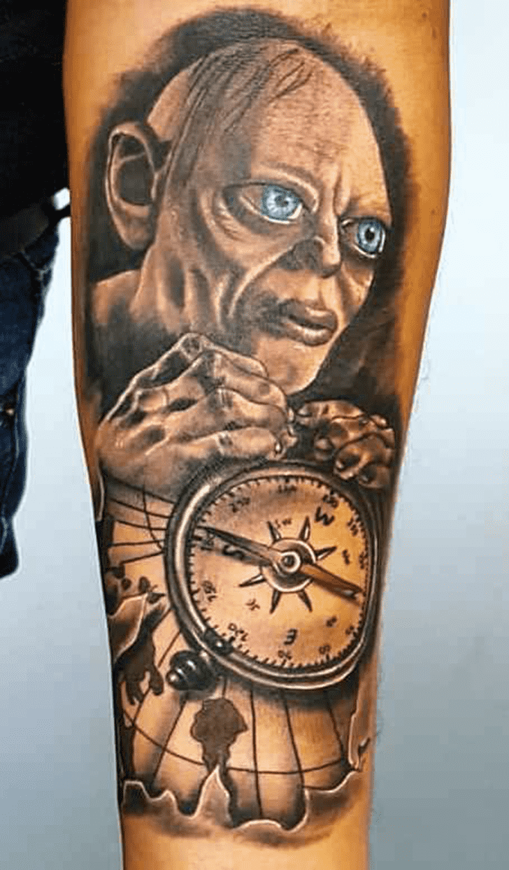 Gollum Tattoo Photo