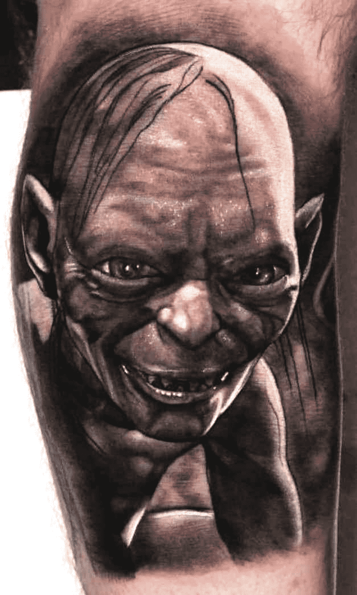 Gollum Tattoo Ink