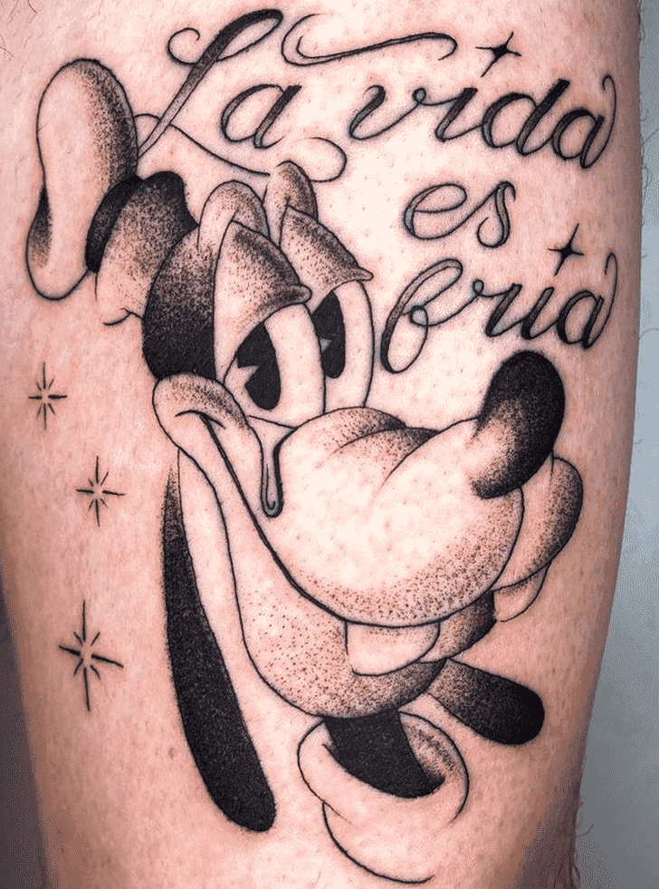 Goofy Tattoo Photograph