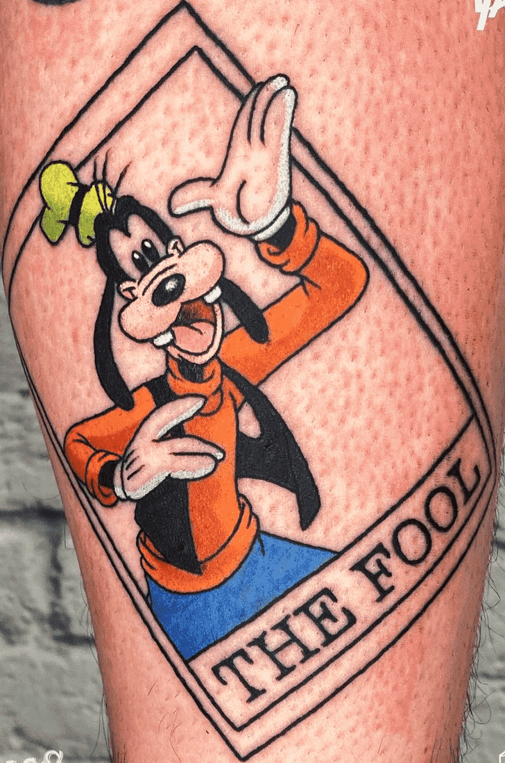 Goofy Tattoo Portrait