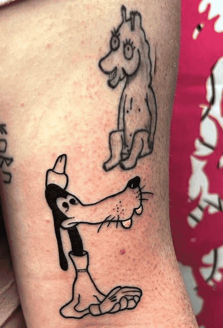 Goofy Tattoo Photograph