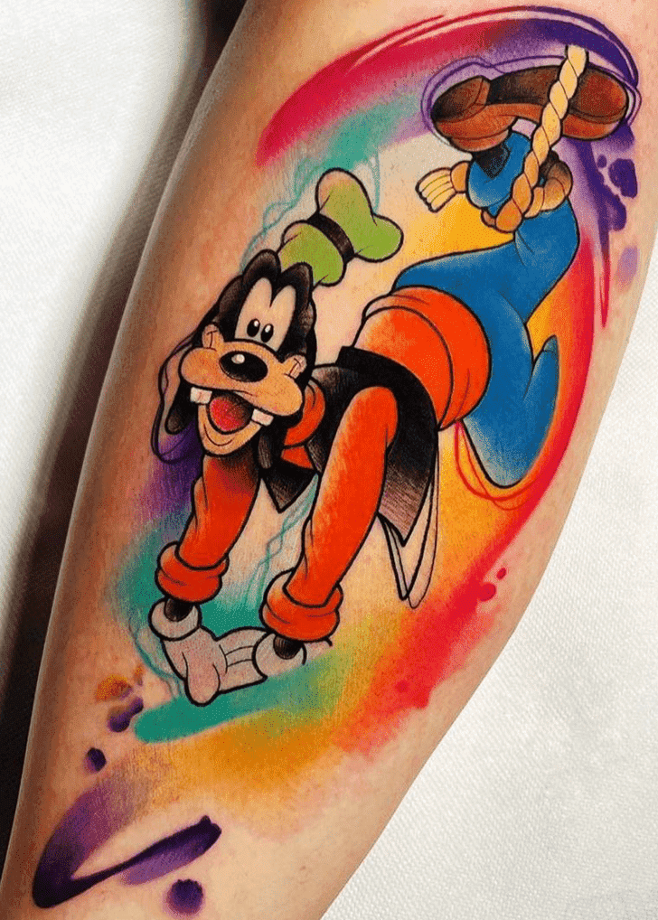 Goofy Tattoo Photograph