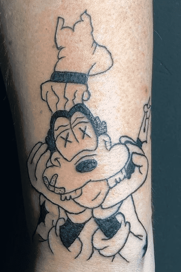 Goofy Tattoo Design Image