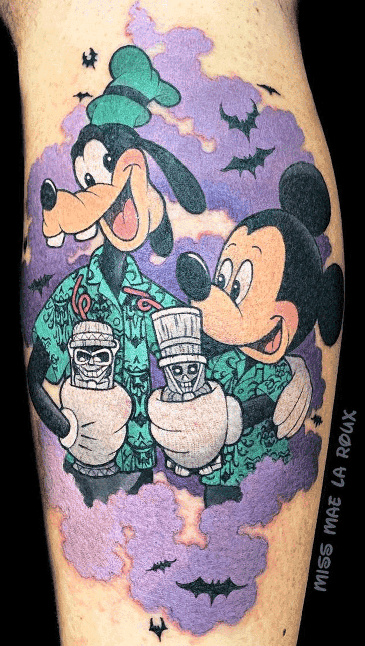 Goofy Tattoo Portrait