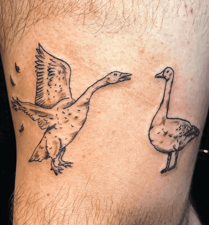 Goose Tattoo Picture