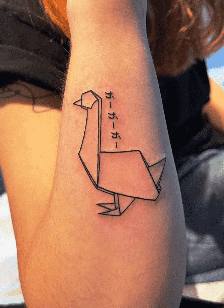 Goose Tattoo Photo