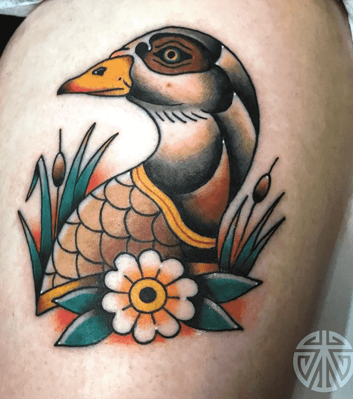 Goose Tattoo Photograph