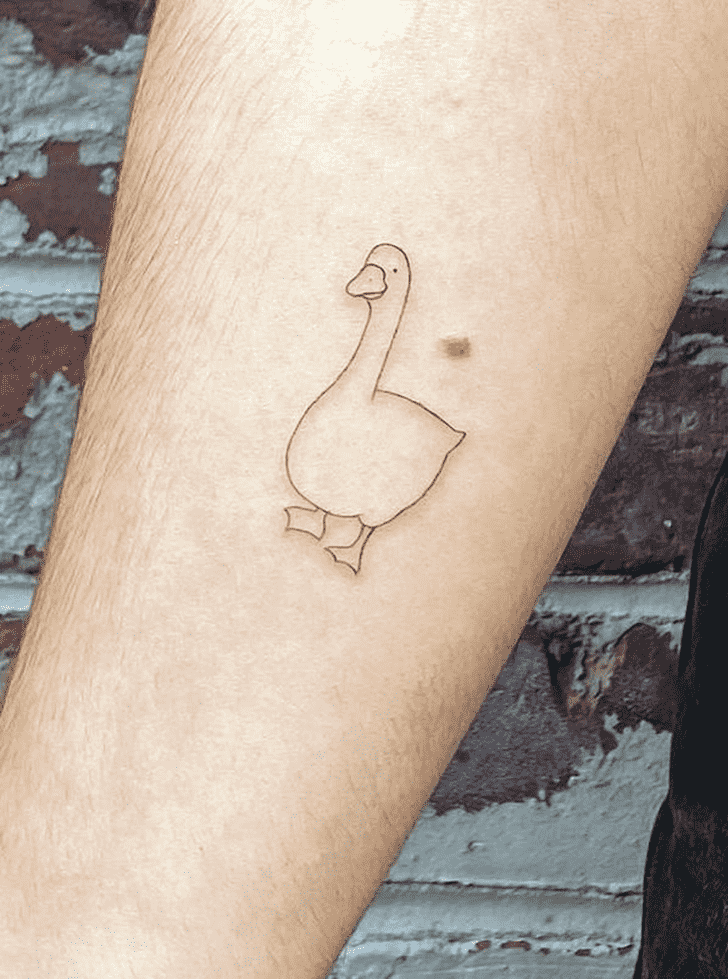 Goose Tattoo Design Image