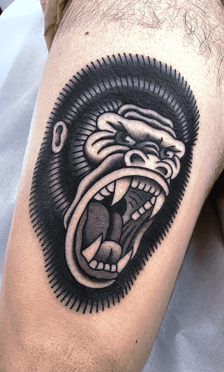 Gorilla Tattoo Photograph