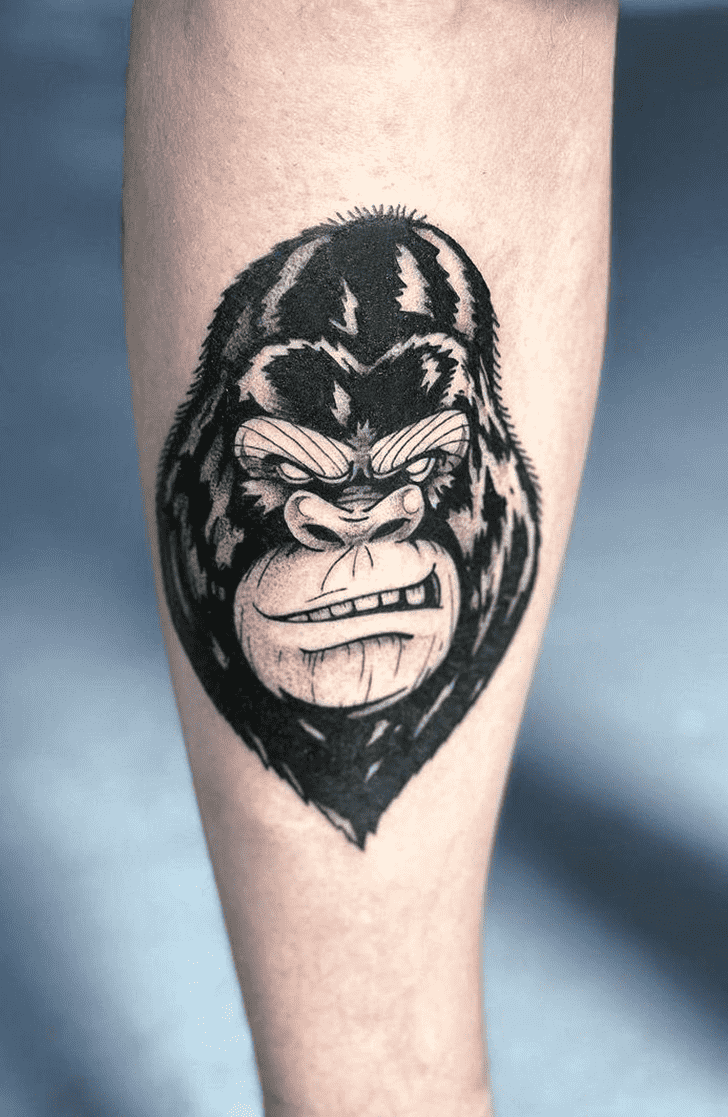 Gorilla Tattoo Photograph