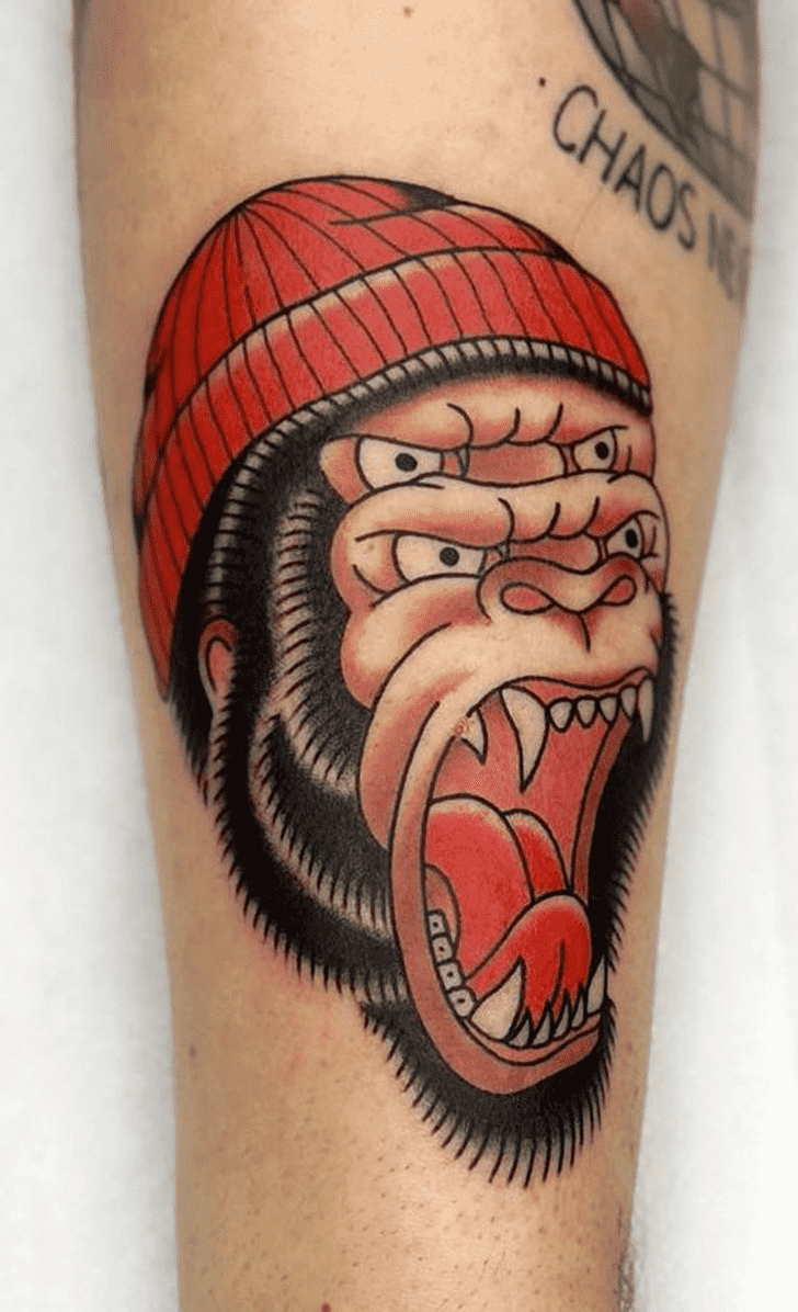 Gorilla Tattoo Photo