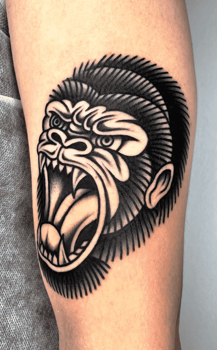 Gorilla Tattoo Photograph