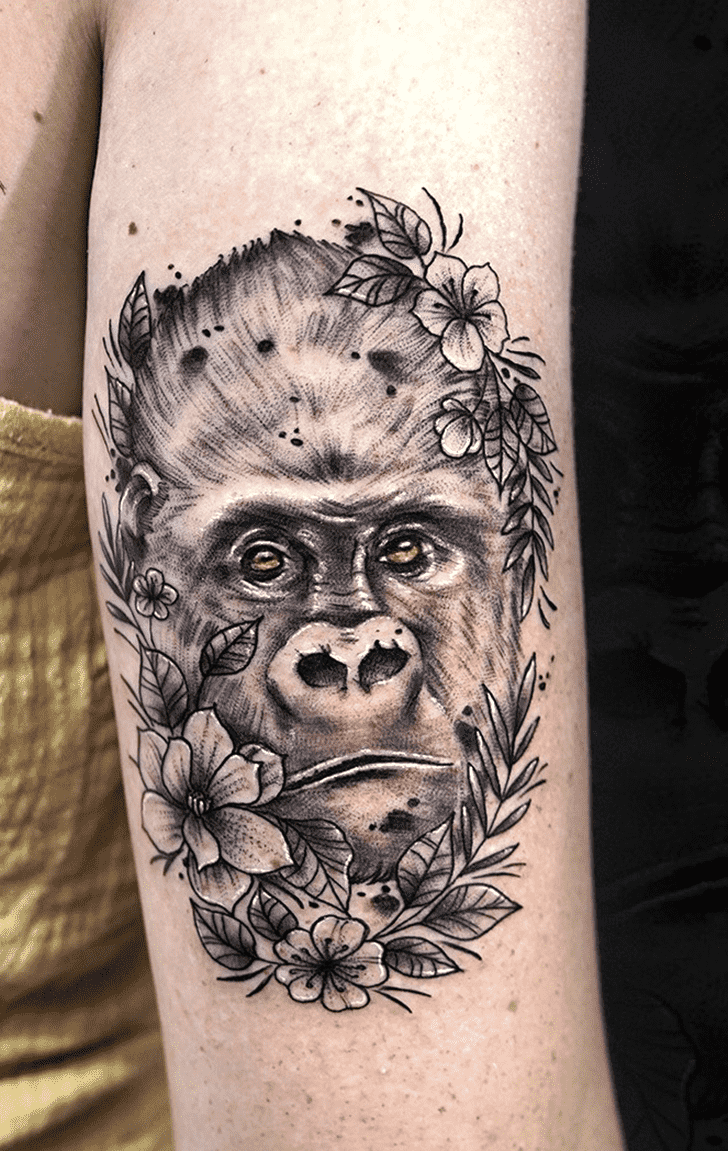 Gorilla Tattoo Shot