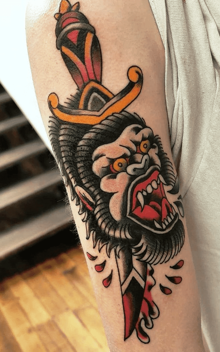 Gorilla Tattoo Photo