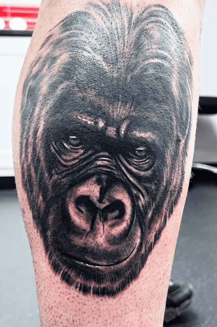 Gorilla Tattoo Photograph