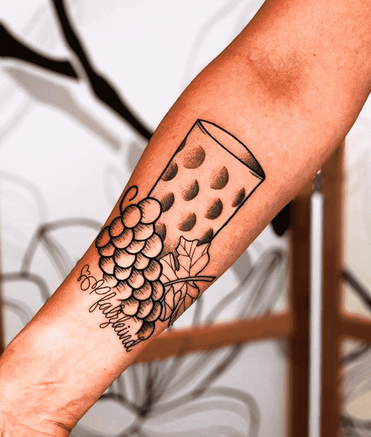 Grapes Tattoo Photo