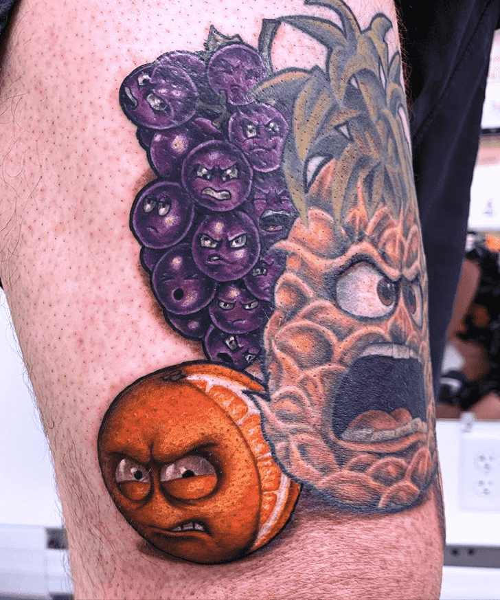 Grapes Tattoo Photo