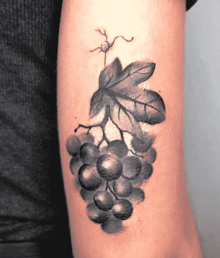 Grapes Tattoo Photograph