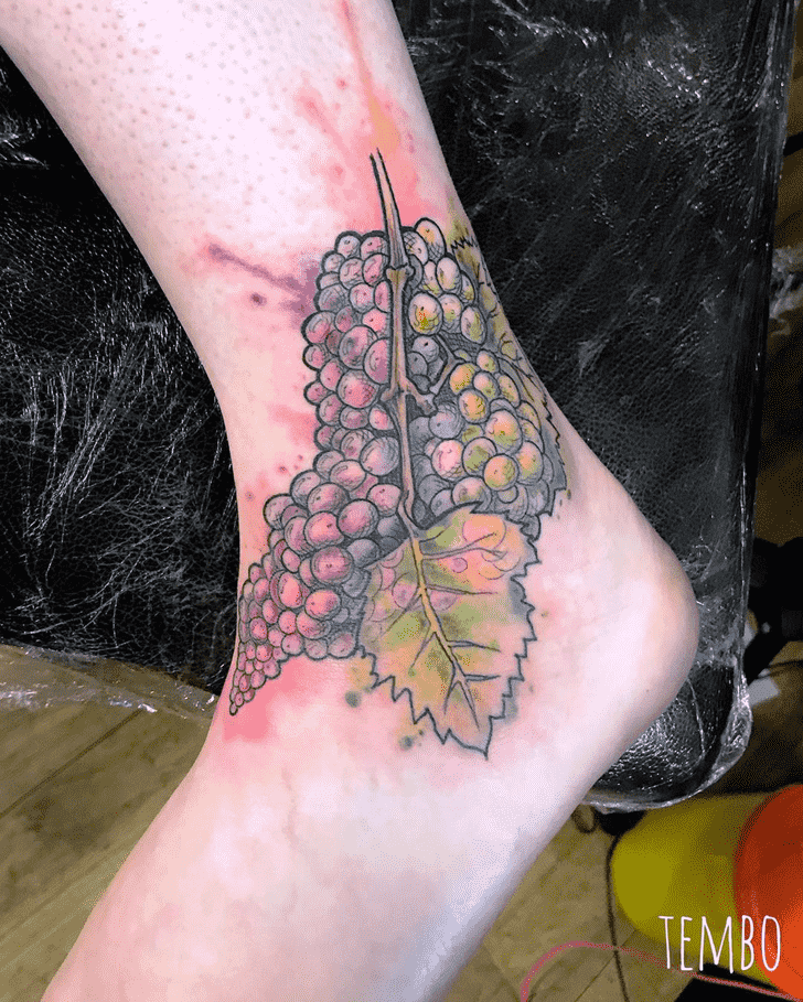 Grapes Tattoo Photograph