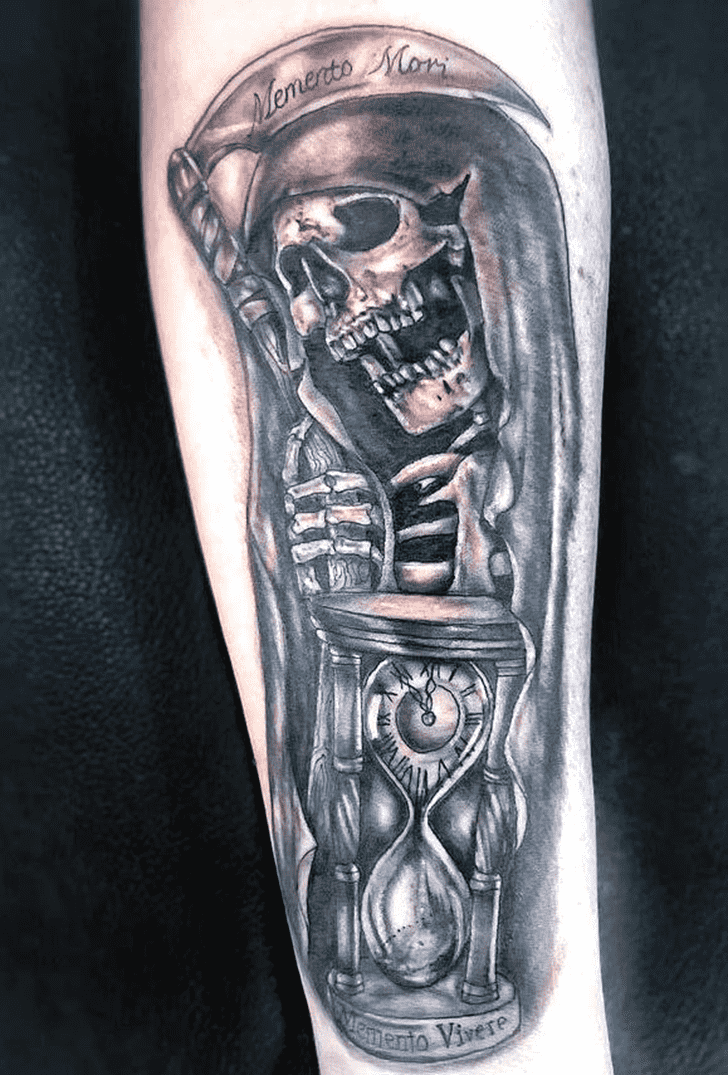 Grim Reaper Tattoo Snapshot