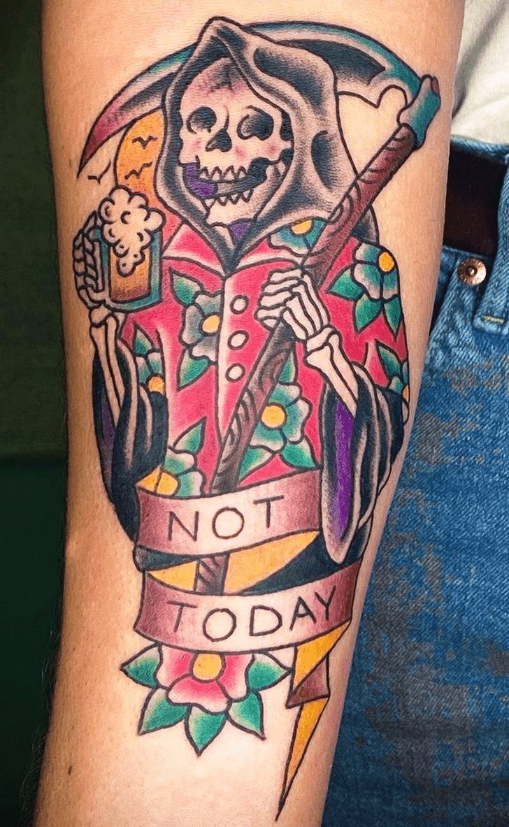 Grim Reaper Tattoo Picture