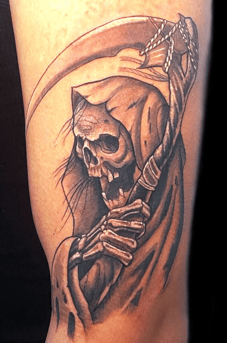 Grim Reaper Tattoo Photo