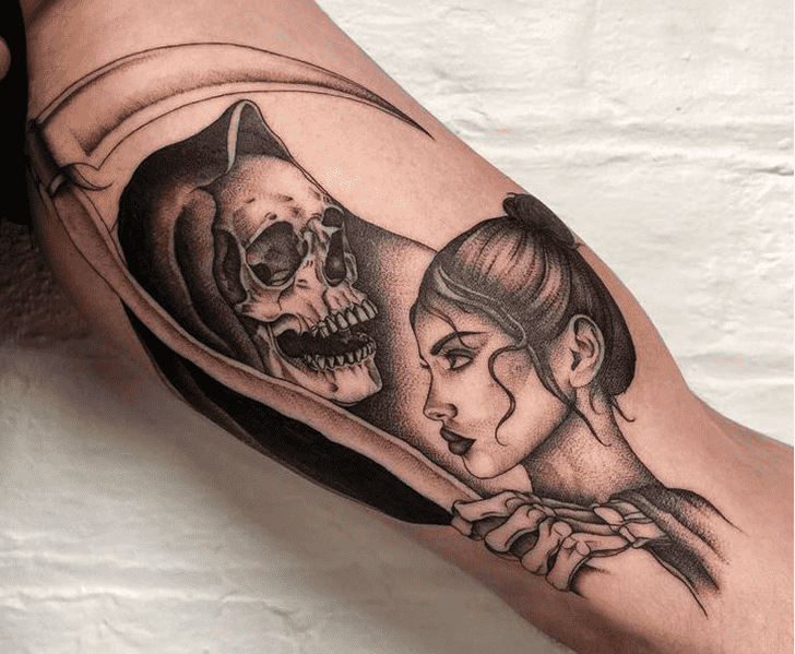 Grim Reaper Tattoo Snapshot