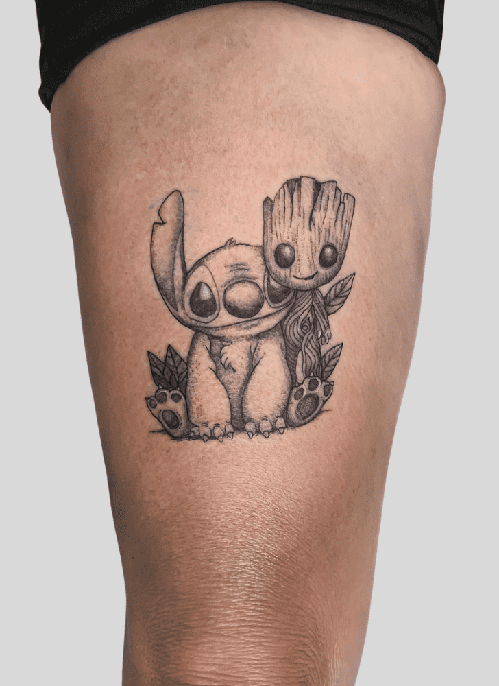 Groot Tattoo Design Image