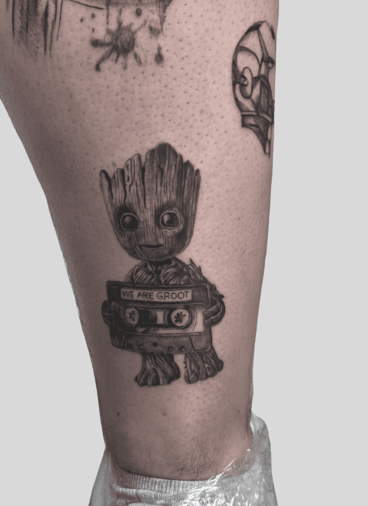 Groot Tattoo Ink