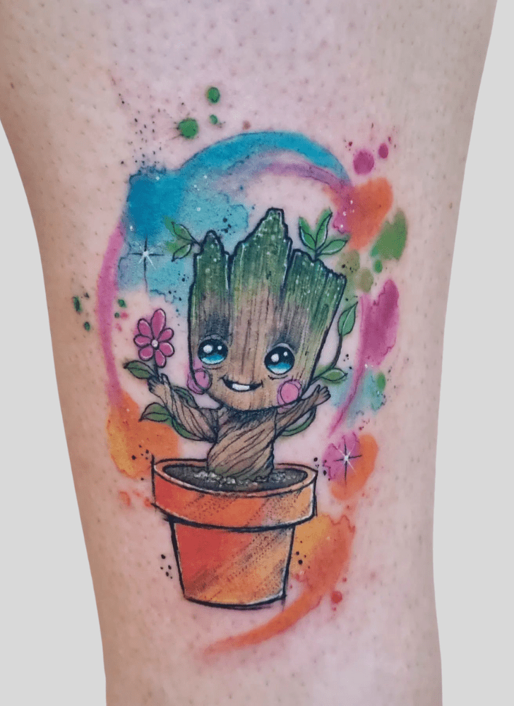 Groot Tattoo Photo