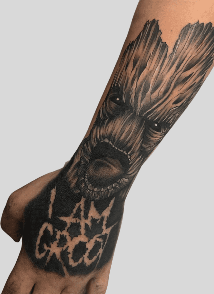 Groot Tattoo Photos