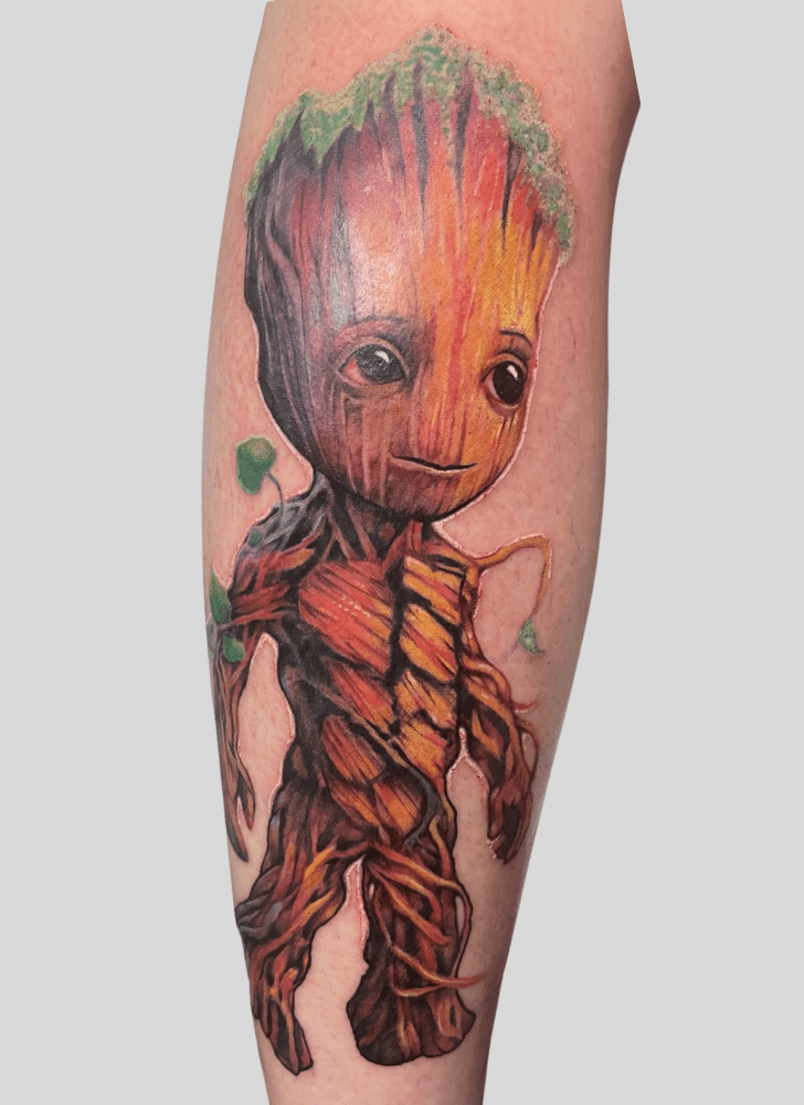 Groot Tattoo Photograph