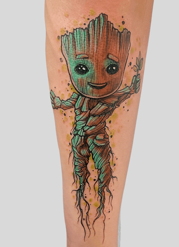 Groot Tattoo Photo