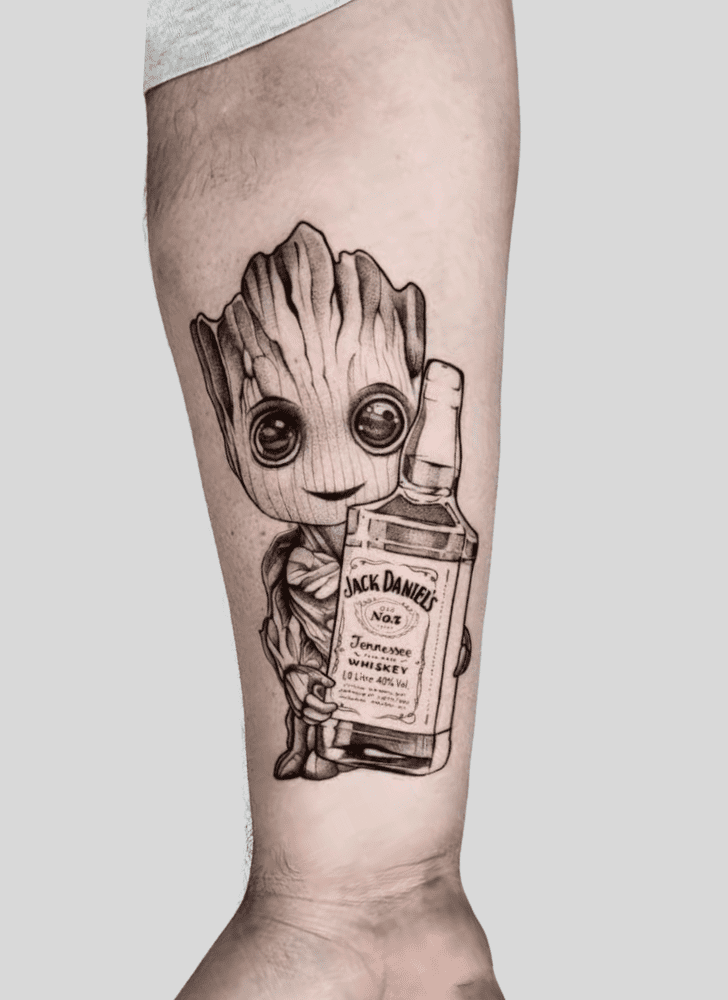 Groot Tattoo Ink