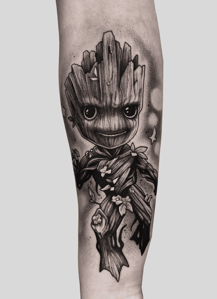 Groot Tattoo Photo