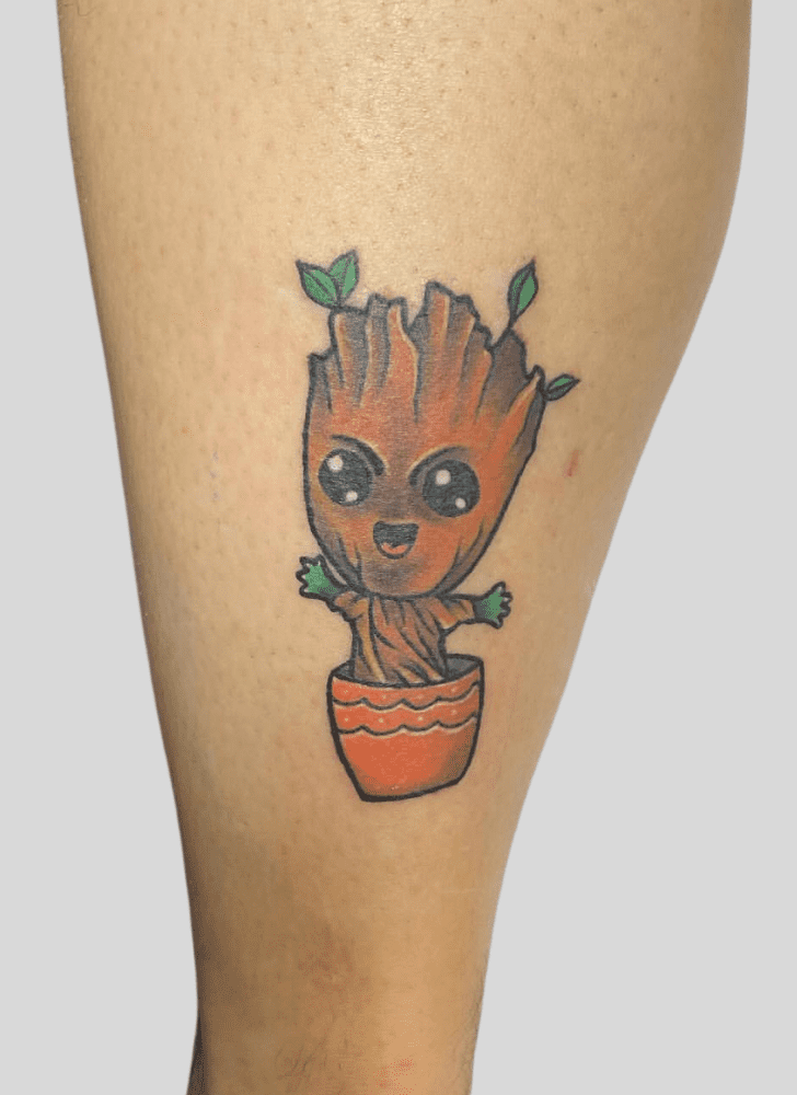 Groot Tattoo Snapshot