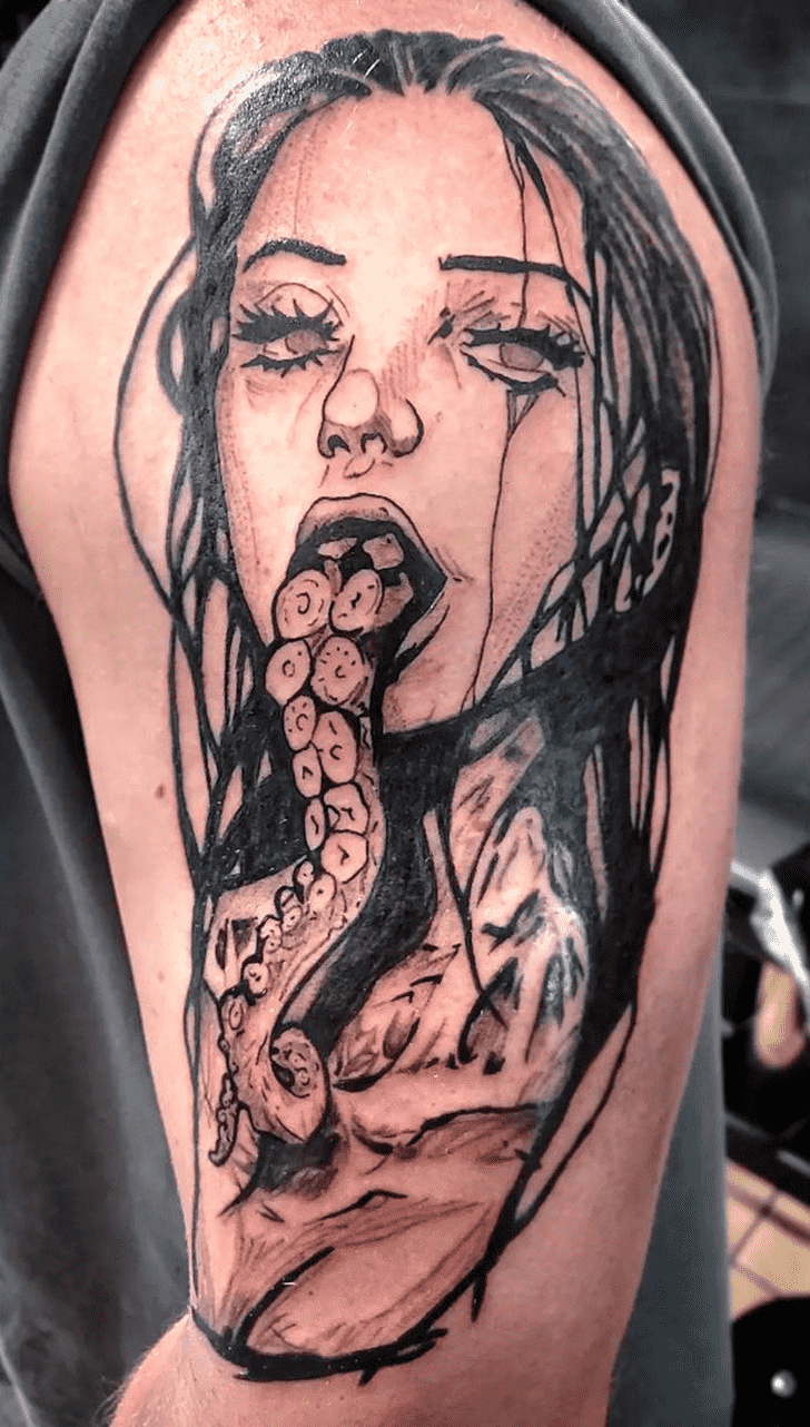 Grudge Tattoo Portrait